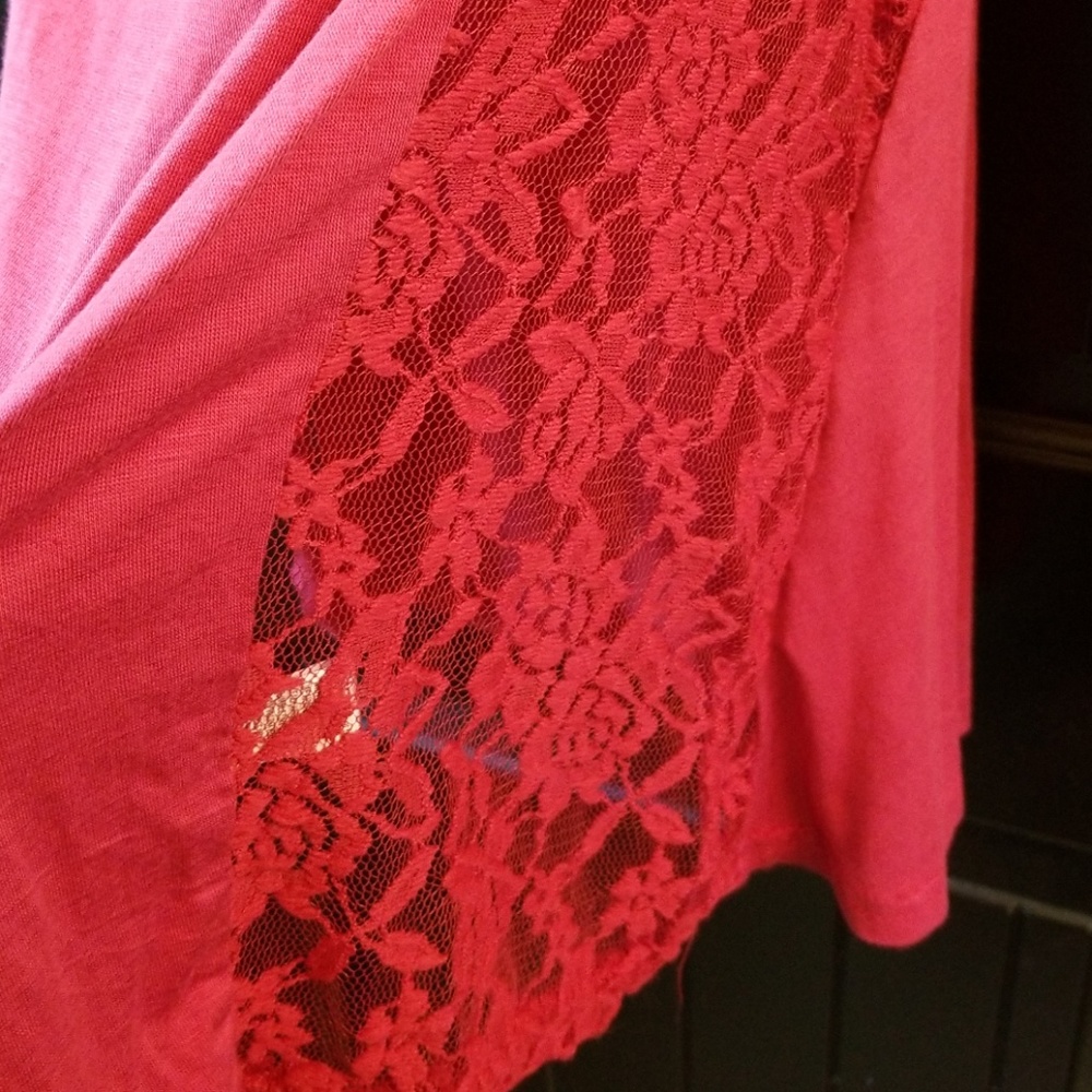 Lace Panel Top - Picture 2 of 5